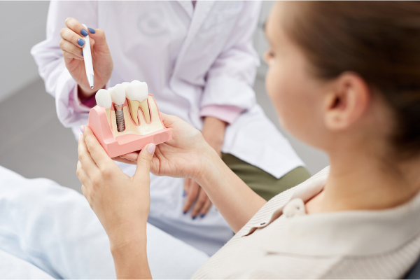 3D jawbone scan for dental implant assessment at Al Bahri Dental