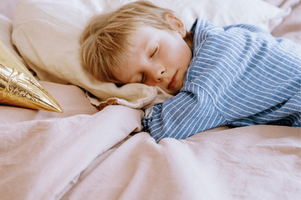 High arched palate in child linked to pediatric obstructive sleep apnea