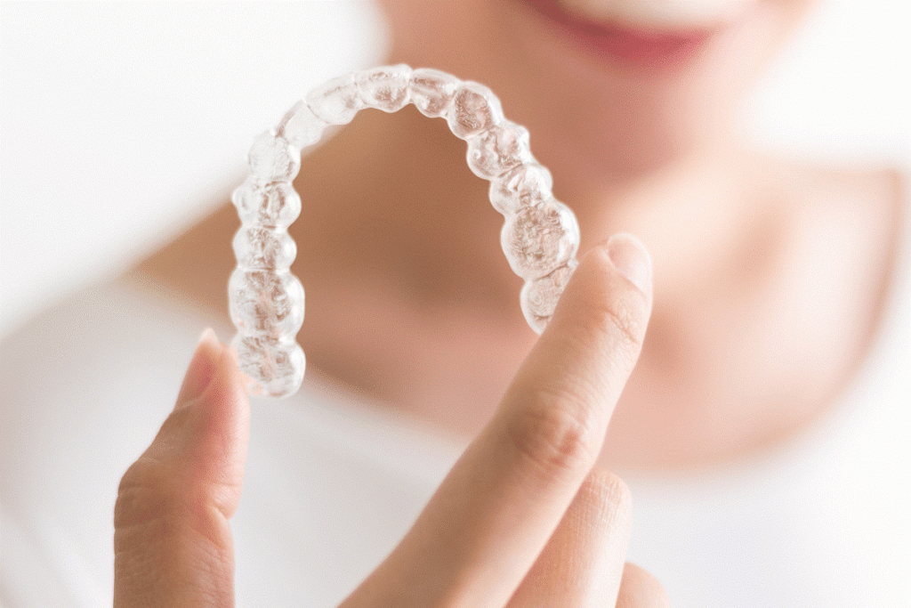 Patient wearing braces in Abu Dhabi at Al Bahri Dental